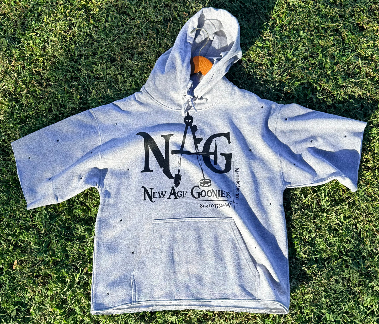 New Age Goonies Distressed Sweater T-Shirt Hoodie