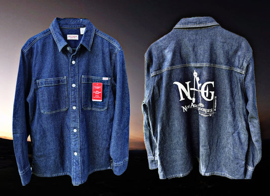 Levi Strauss Utility Denim Jacket + New Age Goonies back hit.
