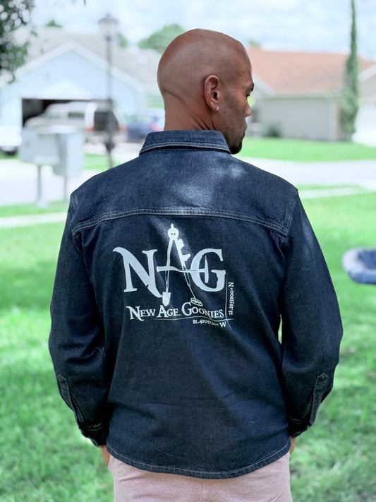 Levi Strauss Utility Denim Jacket + New Age Goonies back hit.