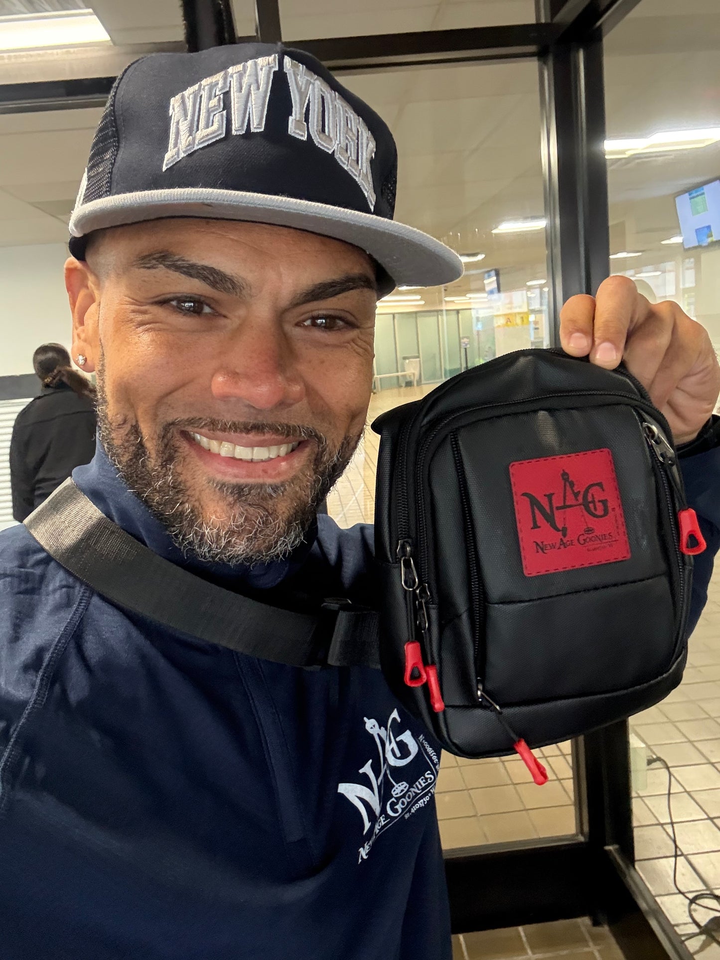 New Age Goonies Urban Utility Crossbody Bag – BLACK EDITION