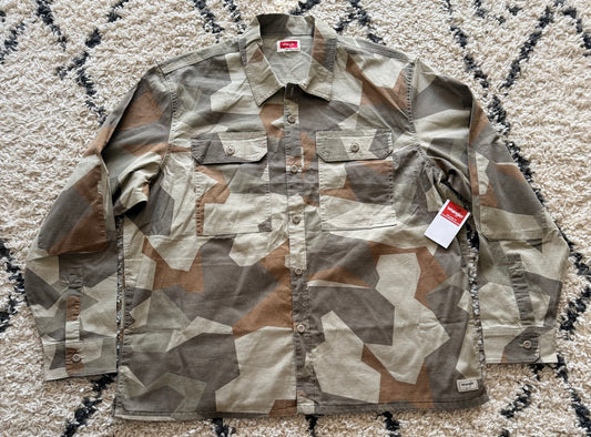 New Age Goonies x Wrangler Camo Field Shirt